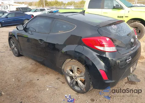 2016 Hyundai Veloster from USA, damaged, VIN KMHTC6AD5GU254519